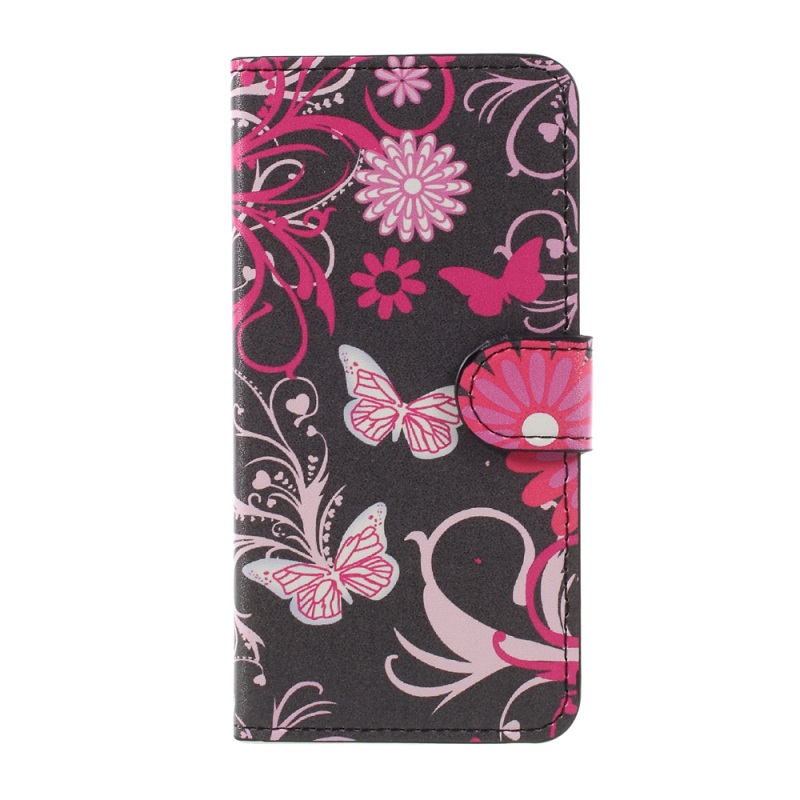 Case Samsung Galaxy A8 (2018) #เคสฝาพับสไตล์กระเป๋าสตางค์พิมพ์ลาย Pattern Printing หนัง PU