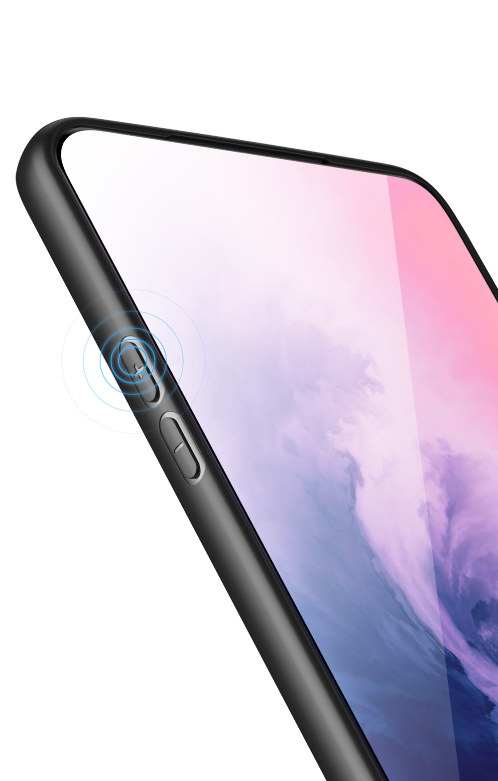 เคส OnePlus 7 Pro #เคสฝาหลังอะคริลิกทนรอยขีดข่วนผิวมันวาว + TPU + PC