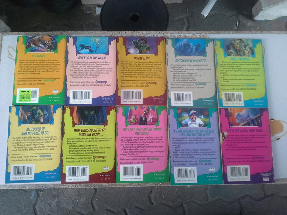 Goosebumps (original series 1992-1997 ) - R.L. STINE ฉบับภาษาอังกฤษ (มีแค่ 31 เรื่อง จาก 62 เรื่อง) **สินค้าหมด**
