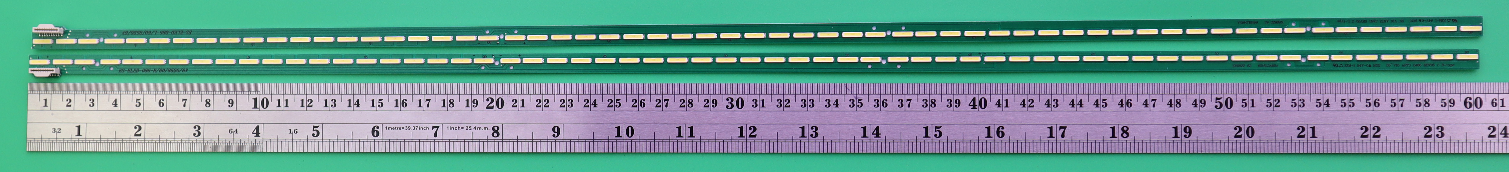 LED BACKLIGHT LG 55UH650 55UH5C-B LG 55" V16 L+R 604 MM