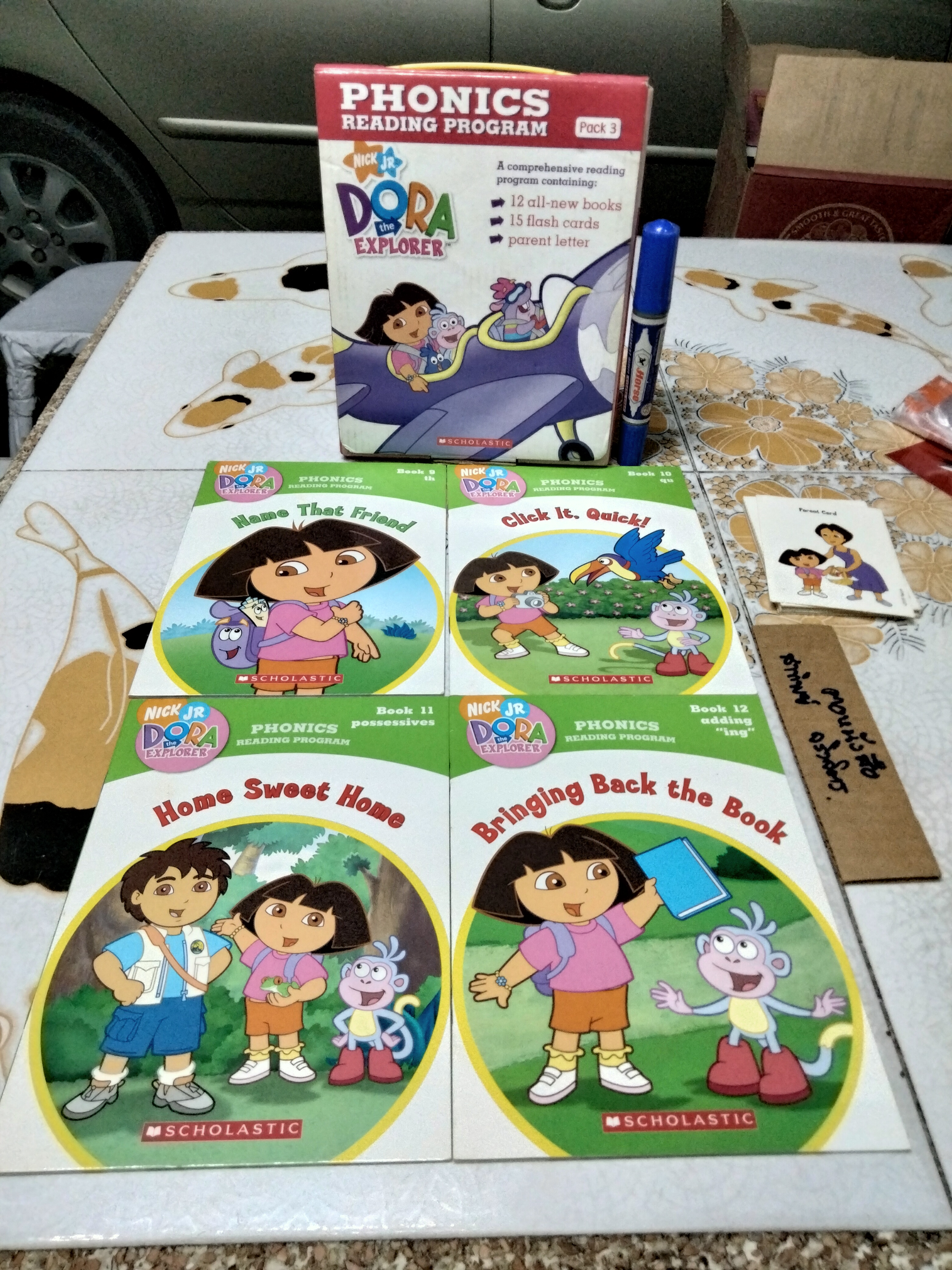 หนังสือชุด DORA the EXPLORER PHONICS READING PROGRAM ,Pack 3