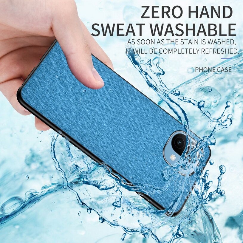 เคส Xiaomi Mi 11 #เคสฝาหลังเคลือบผิวผ้า Matte Cloth PU + PC + TPU Hybrid