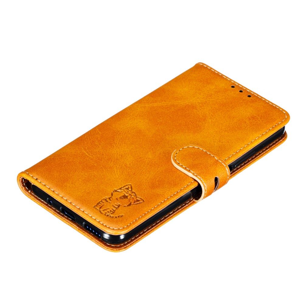 Case Redmi Note 8 #เคสฝาพับหนัง PU ลายแมว Imprinted Cat Pattern Leather Wallet