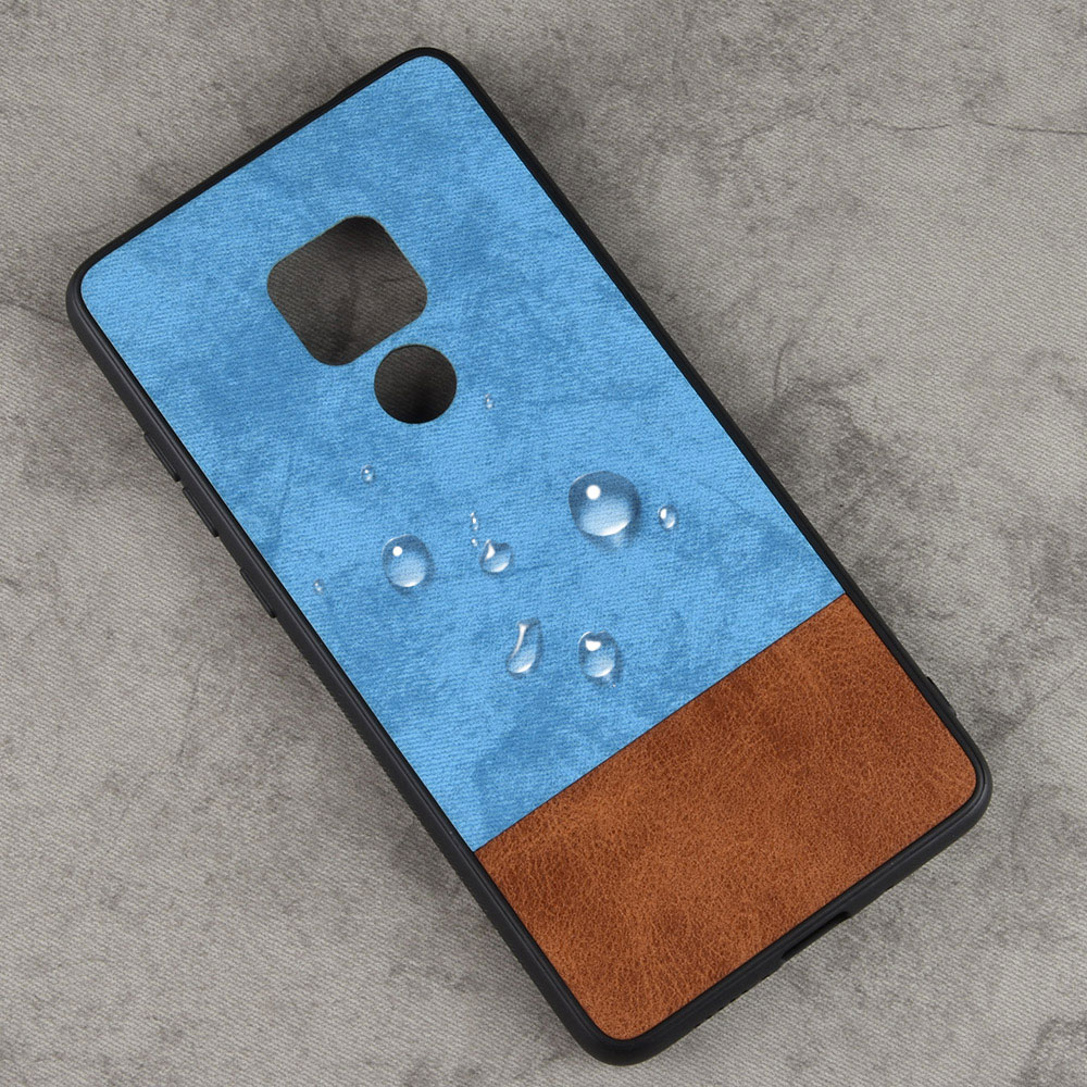 Case Huawei Mate 20 X #เคสฝาหลัง TPU Bi-color Splicing Coated PC + TPU Hybrid