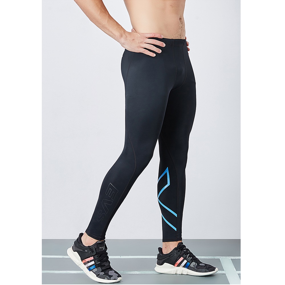 กางเกงรัดกล้ามเนื้อขายาว กางเกงวิ่งมาราธอน ผู้ชาย Running Compression Pants Tights Men Sports EVS(F13)