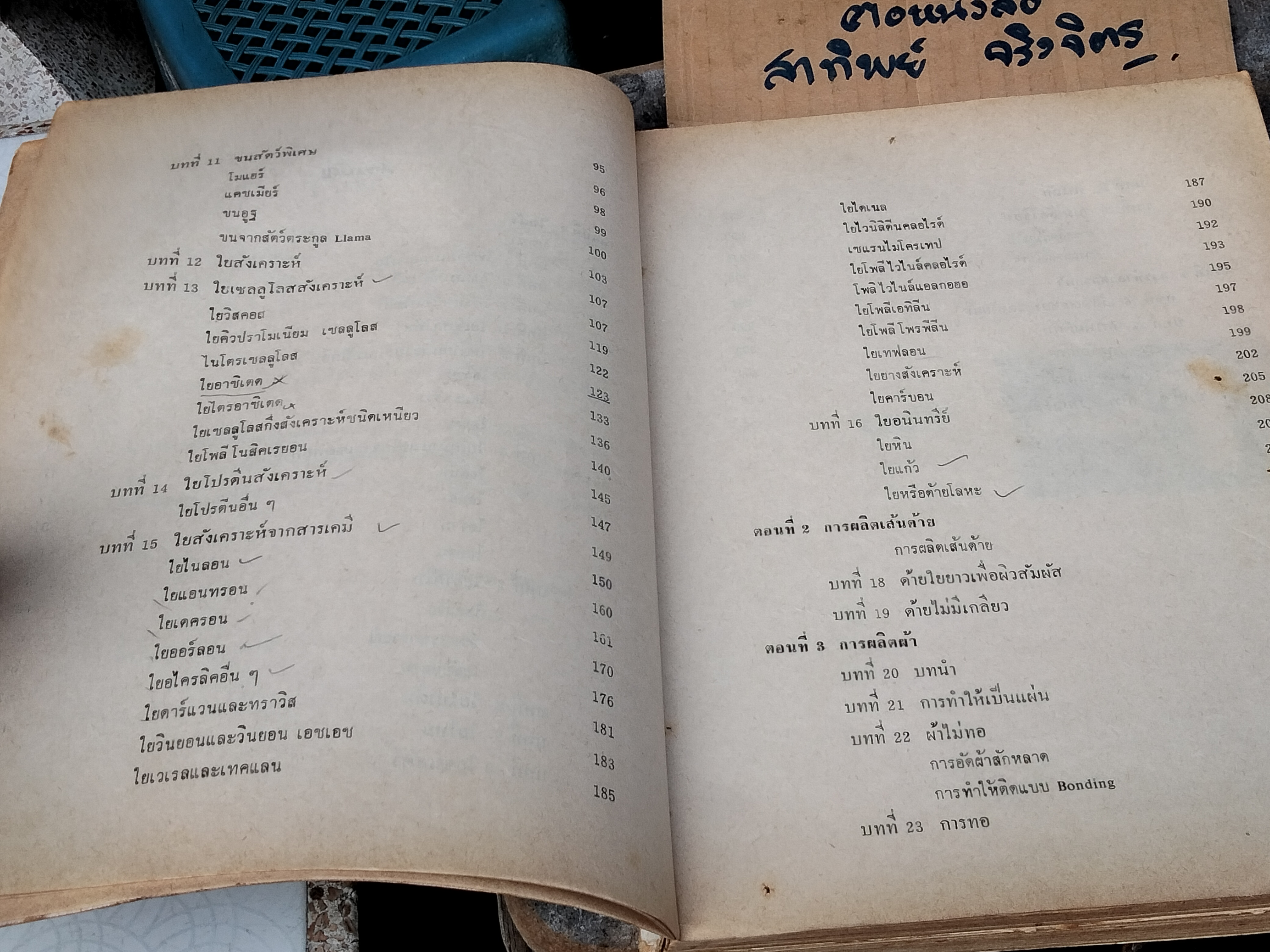 ความรู้เรื่องผ้า - อัจฉราพร ไศละสูต **สินค้าหมด**