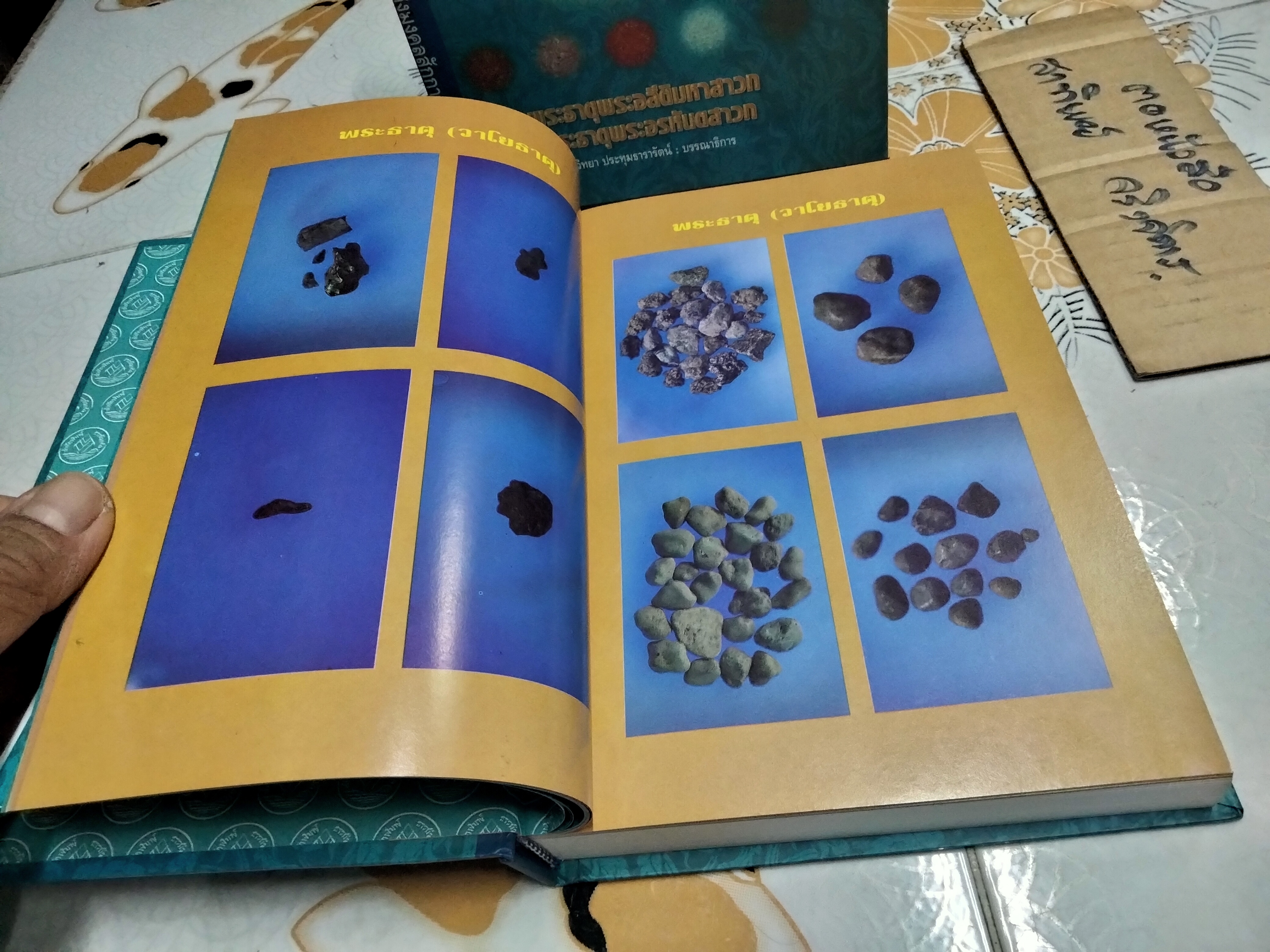 หนังสือ พระบรมสารีริกธาตุ (พร้อมกล่อง)-พระธาตุพระอสีติมหาสาวก-พระธาตุพระอรหันตสาวก โดย วิทยา ประทุมธารารัตน์ **สินค้าหมด**