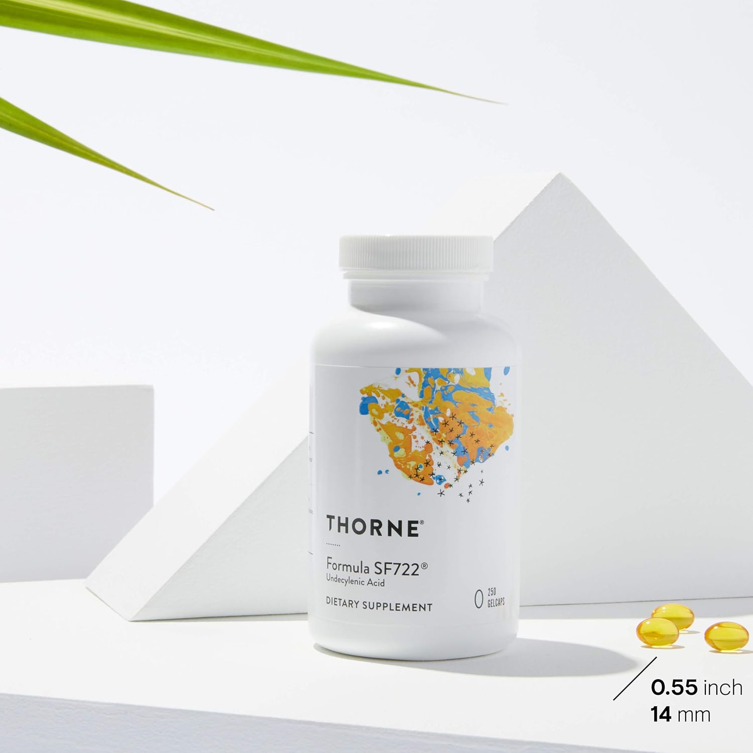 (Pre Order) Thorne Research® Undecylenic Acid 250 mg 250 Gelcaps กรดอันเดซิเลนิก ช่วยรักษาสมดุลของจุลินทรีย์ในลำไส้และช่องคลอด