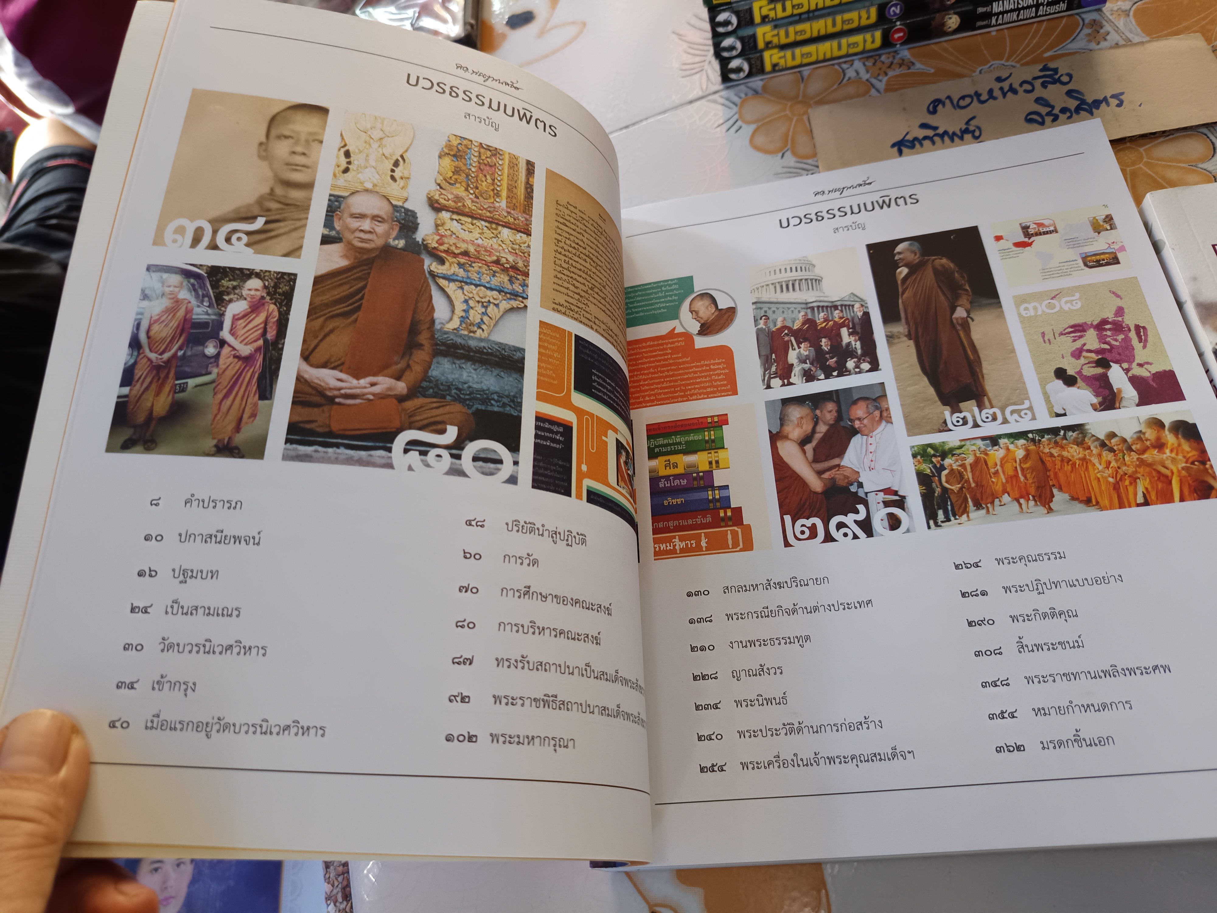 (ขายรวม 2 เล่ม) บวรธรรมบพิตร + บวรธรรมบพิตร (ประมวลพระรูป) พระประวัติสมเด็จพระญาณสังวร สมเด็จพระสังฆราช สกลมหาสังฆปริณายก