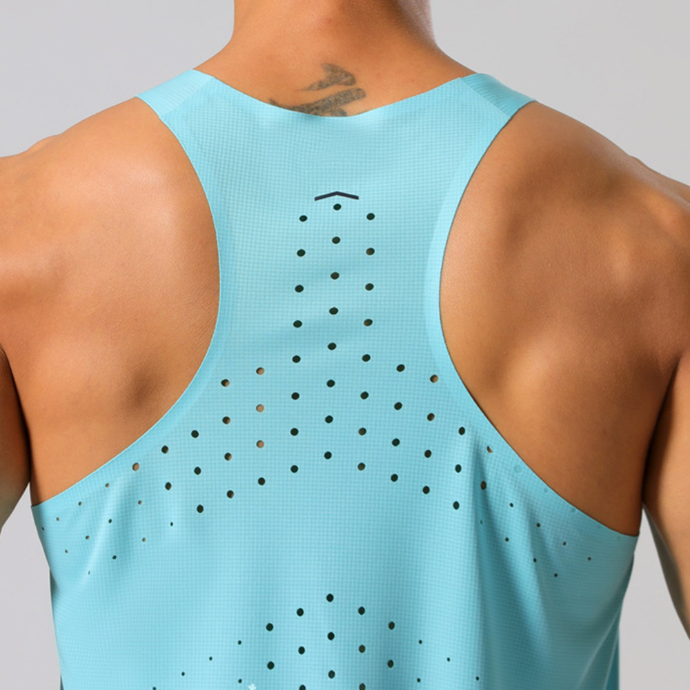 เสื้อกล้ามวิ่ง ชาย หญิง คอกลมน้ำหนักเบา 90 กรัม ใส่สบาย ใยผ้าคุณภาพสูง ไม่อมเหงื่อแห้งเร็ว (S30)