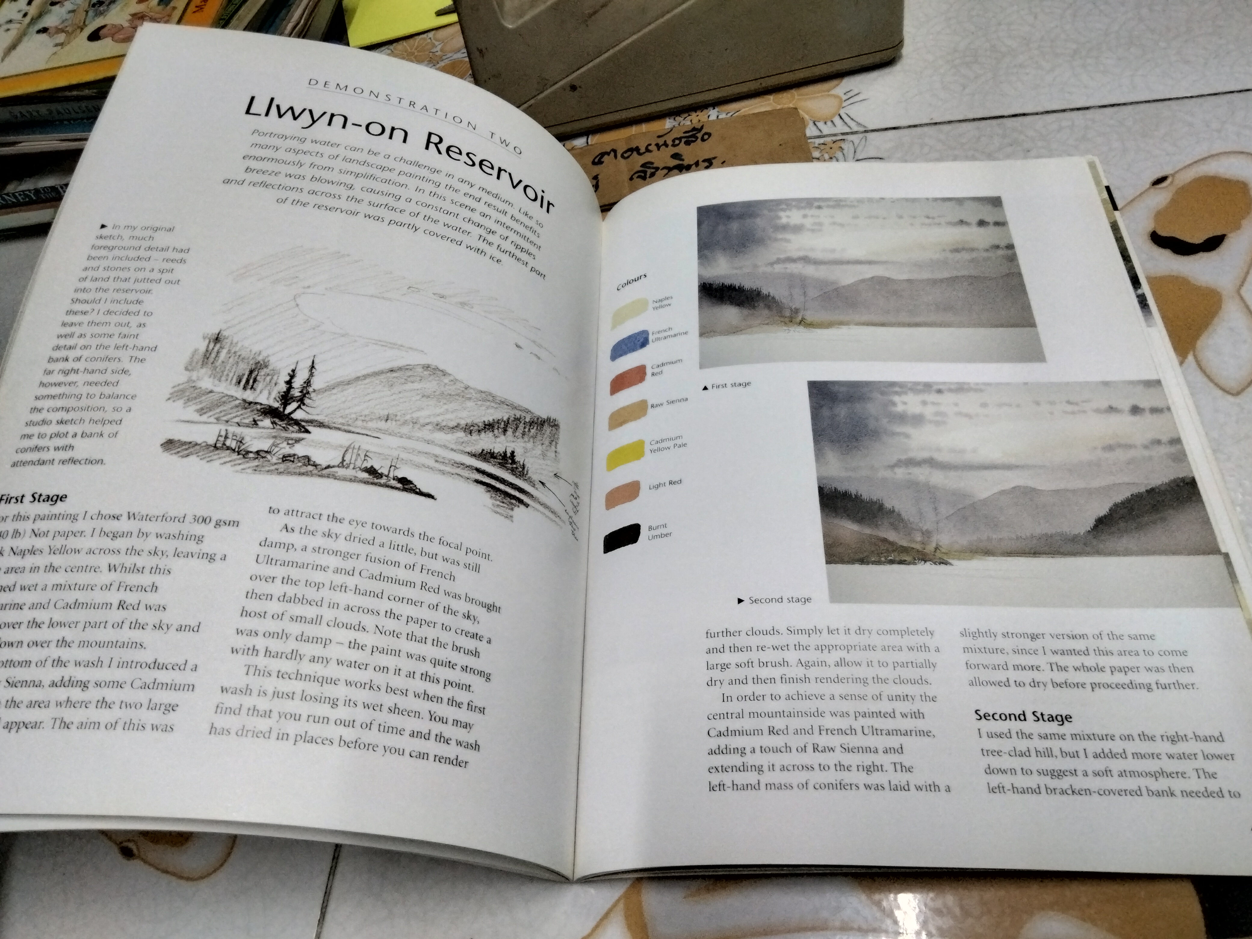 Watercolour Landscapes by David Bellamy Collins - Learn to Paint