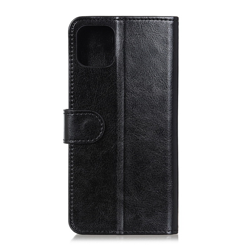 เคส Xiaomi Mi 11 #เคสฝาพับหนัง PU แบบกระเป๋าสตางค์ ผิวหนังม้า Crazy Horse PU Leather Wallet