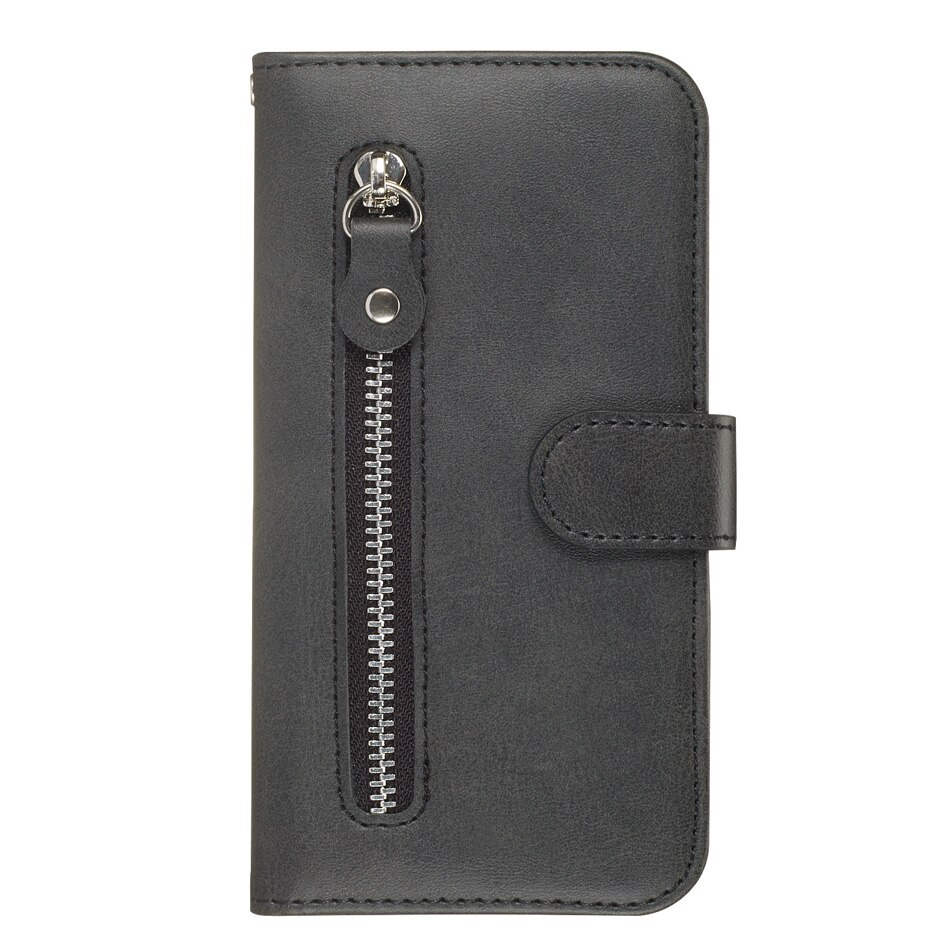 Case Samsung Galaxy A50 / A50s / A30s #เคสฝาพับแบบกระเป๋าสตางค์หนัง PU มีช่องซิป