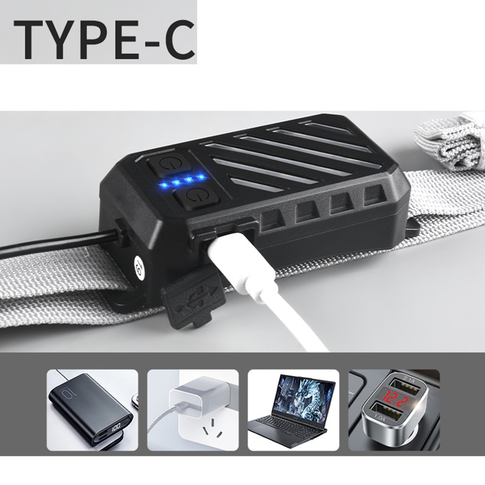 กระเป๋าคาดเอววิ่ง กันน้ำ มีไฟสัญญาณ LED หน้าหลังไฟฉุกเฉินเพิ่มความปลอดภัยชาร์จแบตแบบ USB (A30)