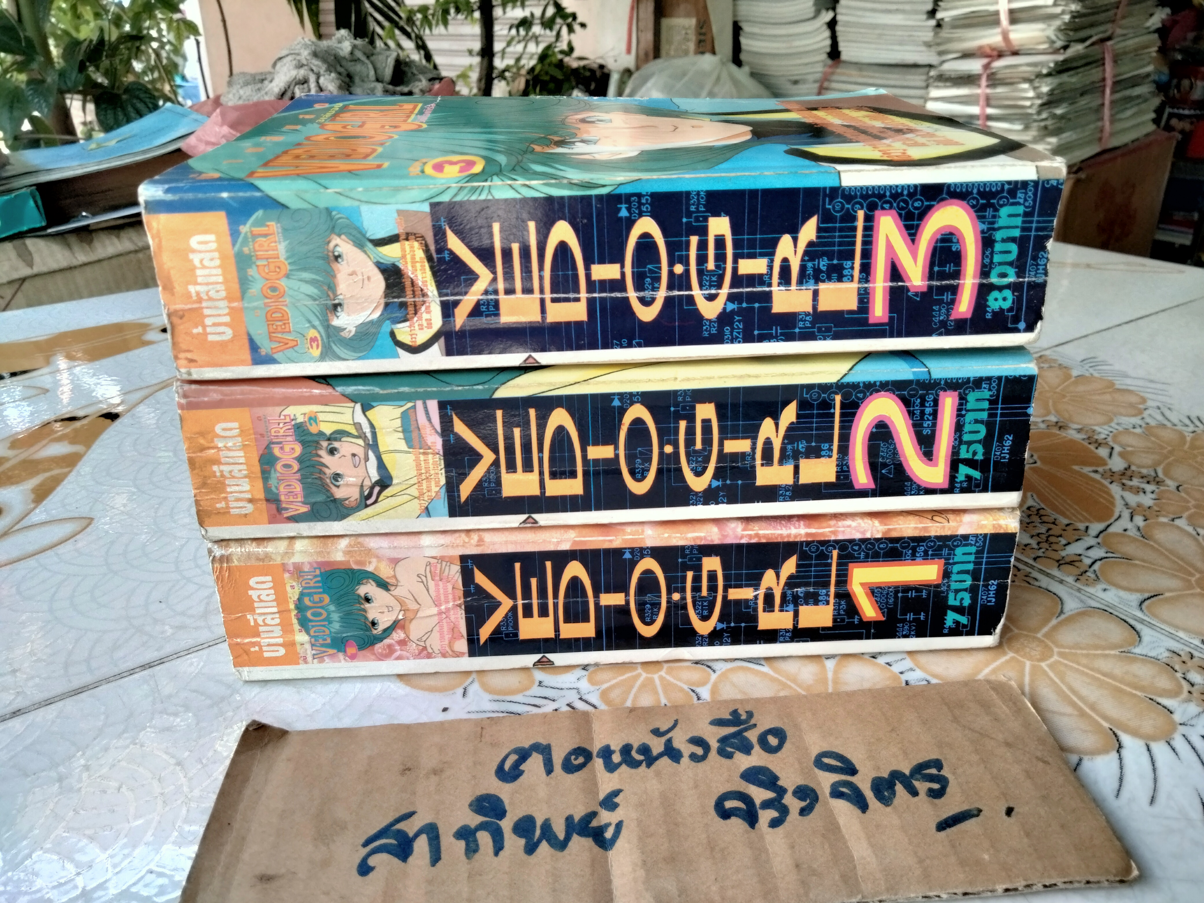 หนังสือการ์ตูน วีดีโอเกิร์ล Video Girl (3 เล่มจบ) สำนักพิมพ์บ้านสีแสด