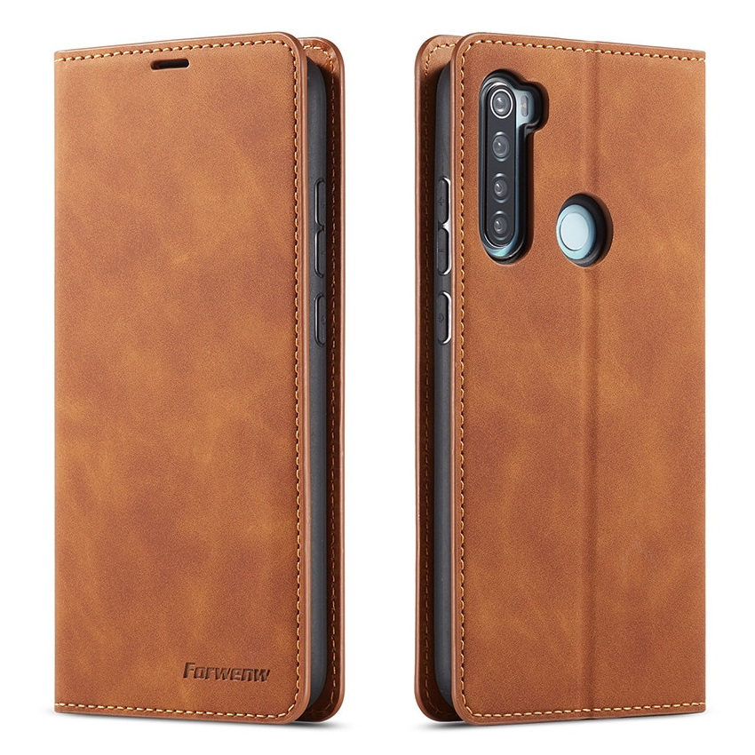 Case Redmi Note 8 #เคสฝาพับแบบกระเป๋าสตางค์ FORWENW Leather Wallet Case