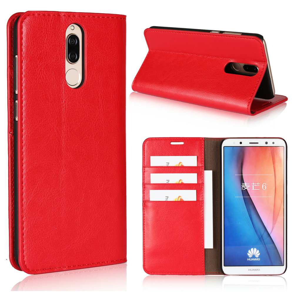 เคส Huawei nova 2i #เคสฝาพับหนังแท้สไตล์กระเป๋าสตางค์งานคุณภาพดีการตัดเย็บปราณีตสวยงามทันสมัย