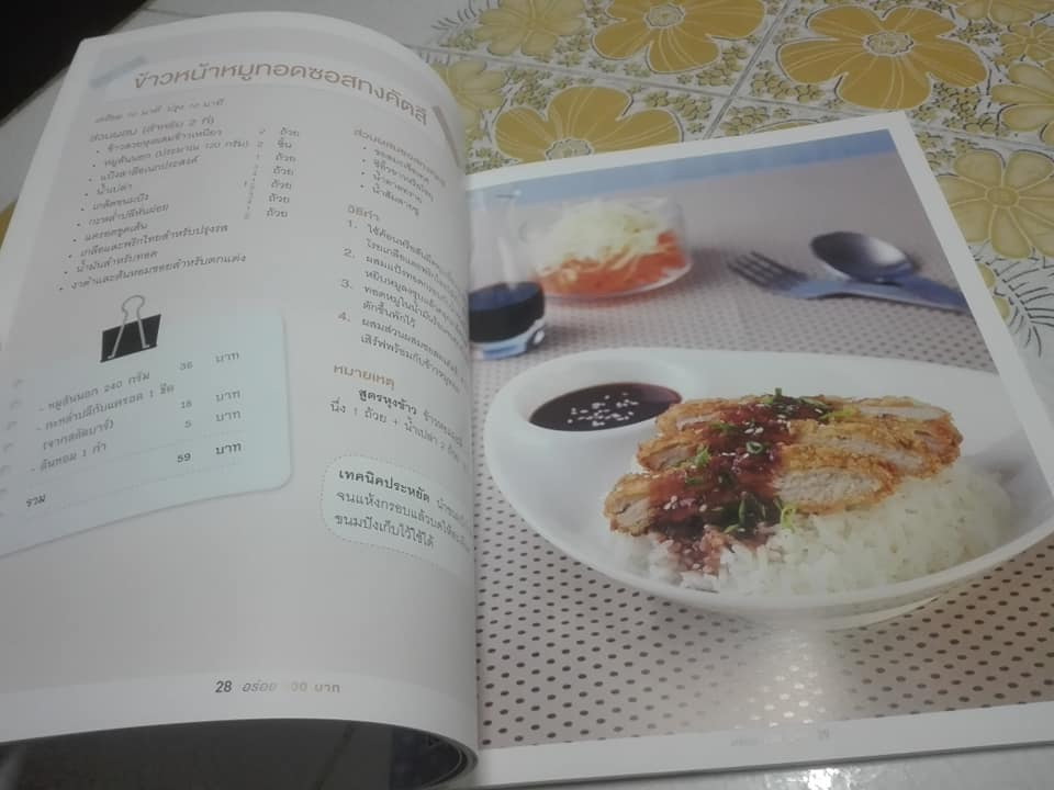 หนังสือ อร่อย 100 บาท โดย กัญญา เทพทวีพิทักษ์