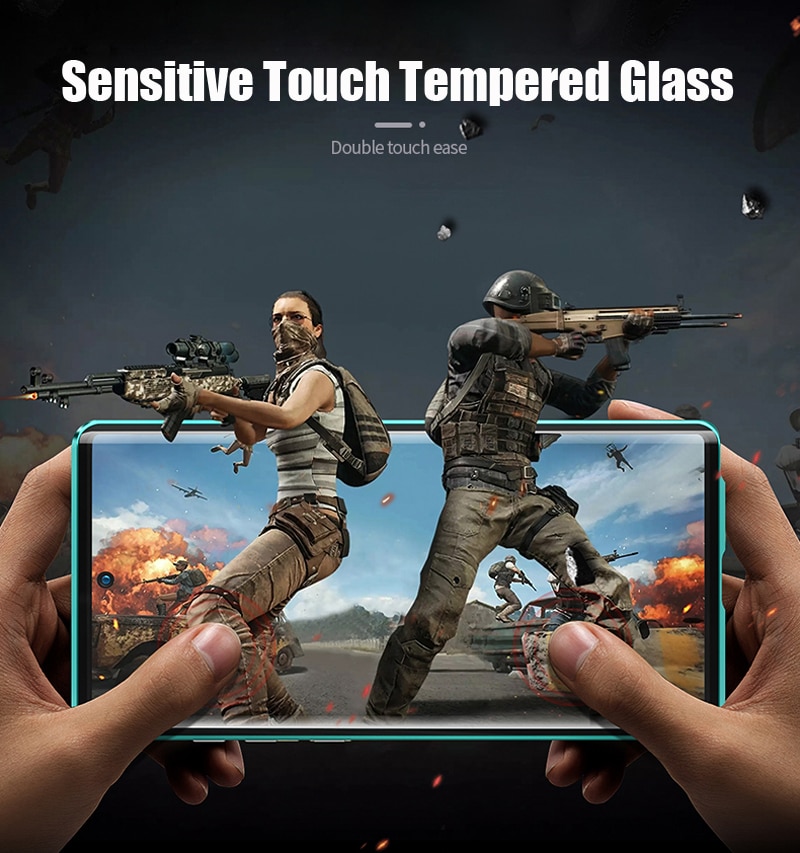 เคส Samsung Galaxy Note 10 #เคสฝาครอบกระจกขอบโลหะดูดซับแม่เหล็ก Fully Protection Magnetic Adsorption Glass Metal Phone Protective