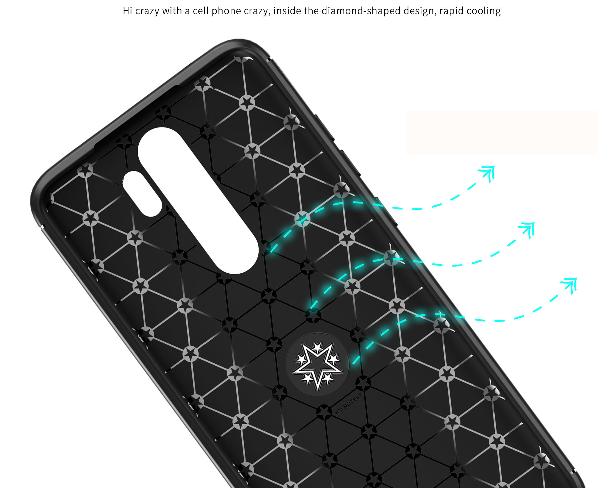 Case Xiaomi Redmi Note 8 Pro #เคสฝาหลัง TPU Finger Ring Kickstand (แผ่นโลหะแบบ Built-in)