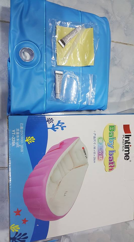 อ่างอาบน้ำเด็ก แบบเป่าลม