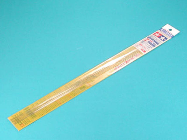 70158 Clear Soft Plastic Beams 2mm Round 6pcs