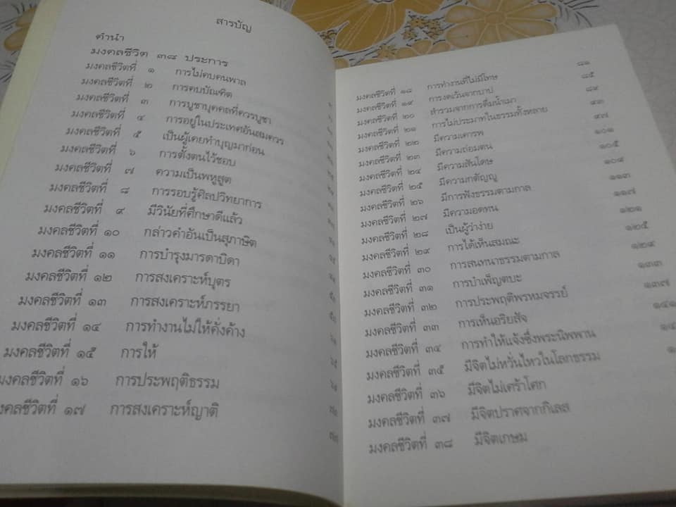 38 มงคลชีวิต - พระมหาเฉลียว กิตฺติปาโล **สินค้าหมด**