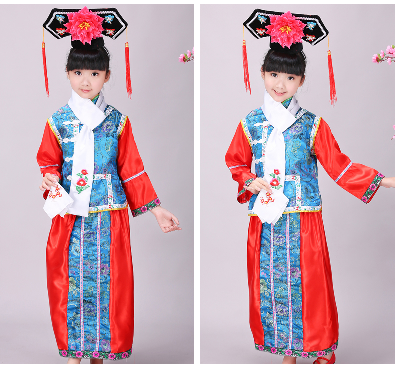 ชุดแฟนซีเด็กหญิง ชุดจีนฮองเฮา