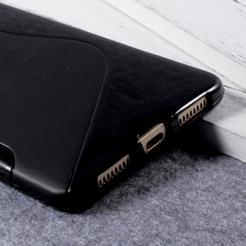 เคส Huawei Mate 9 #เคสฝาหลัง S Shape TPU