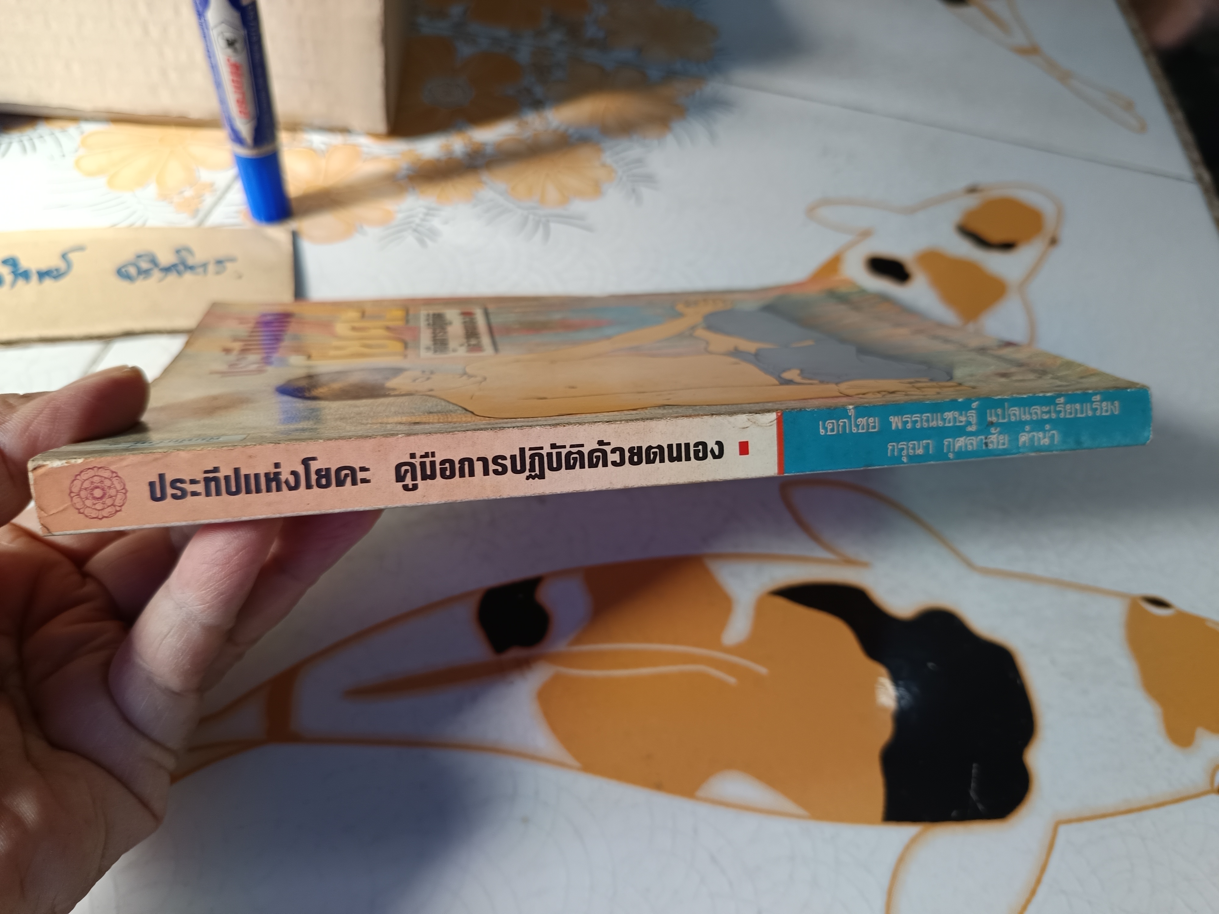 ประทีปแห่งโยคะ : คู่มือการปฏิบัติด้วยตนเอง เอกไชย พรรณเชษฐ์ แปลและเรียบเรียง พิมพ์ 3/2536 สำนักพิมพ์มูลนิธิโกมลคีมทอง