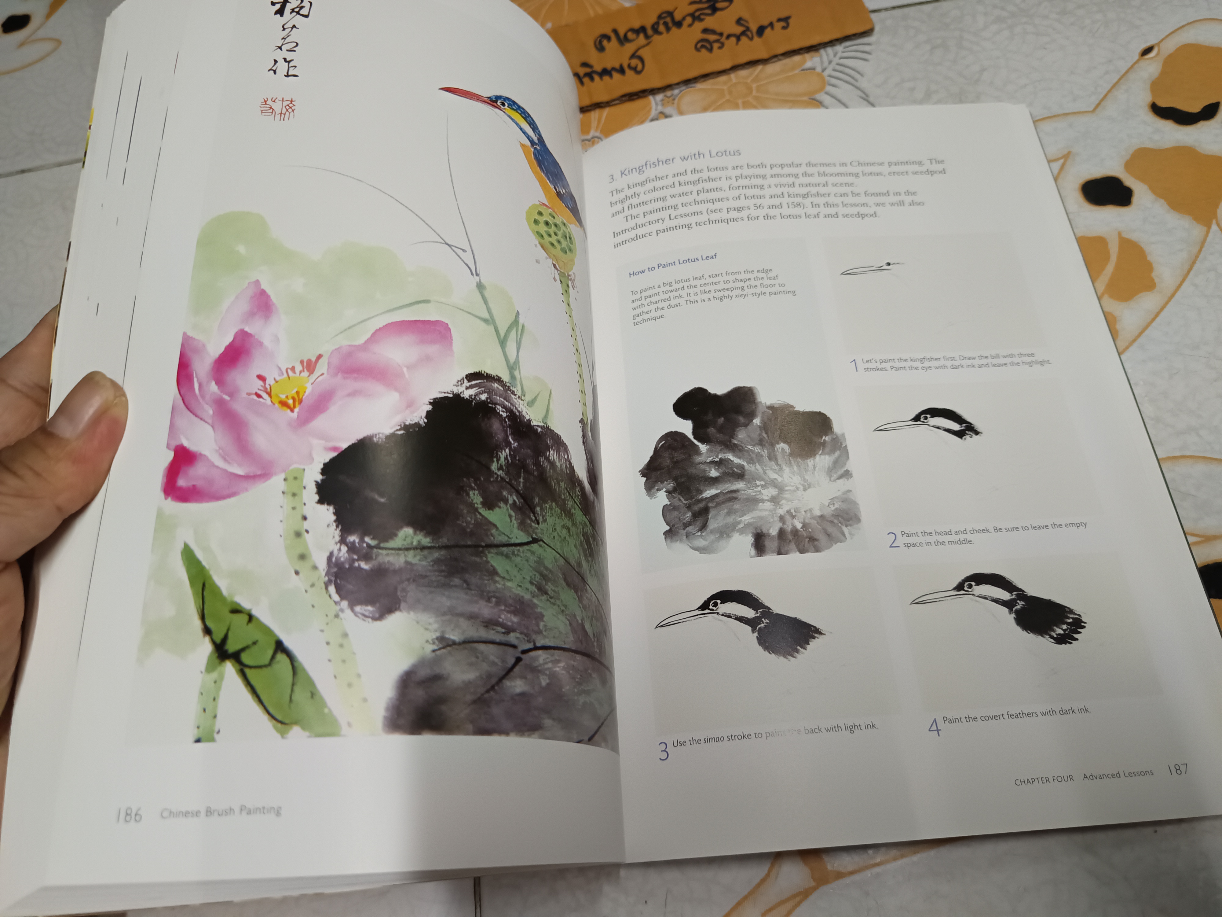 Chinese Brush Painting : A Beginner's Step-by-Step Guide by Mei Ruo