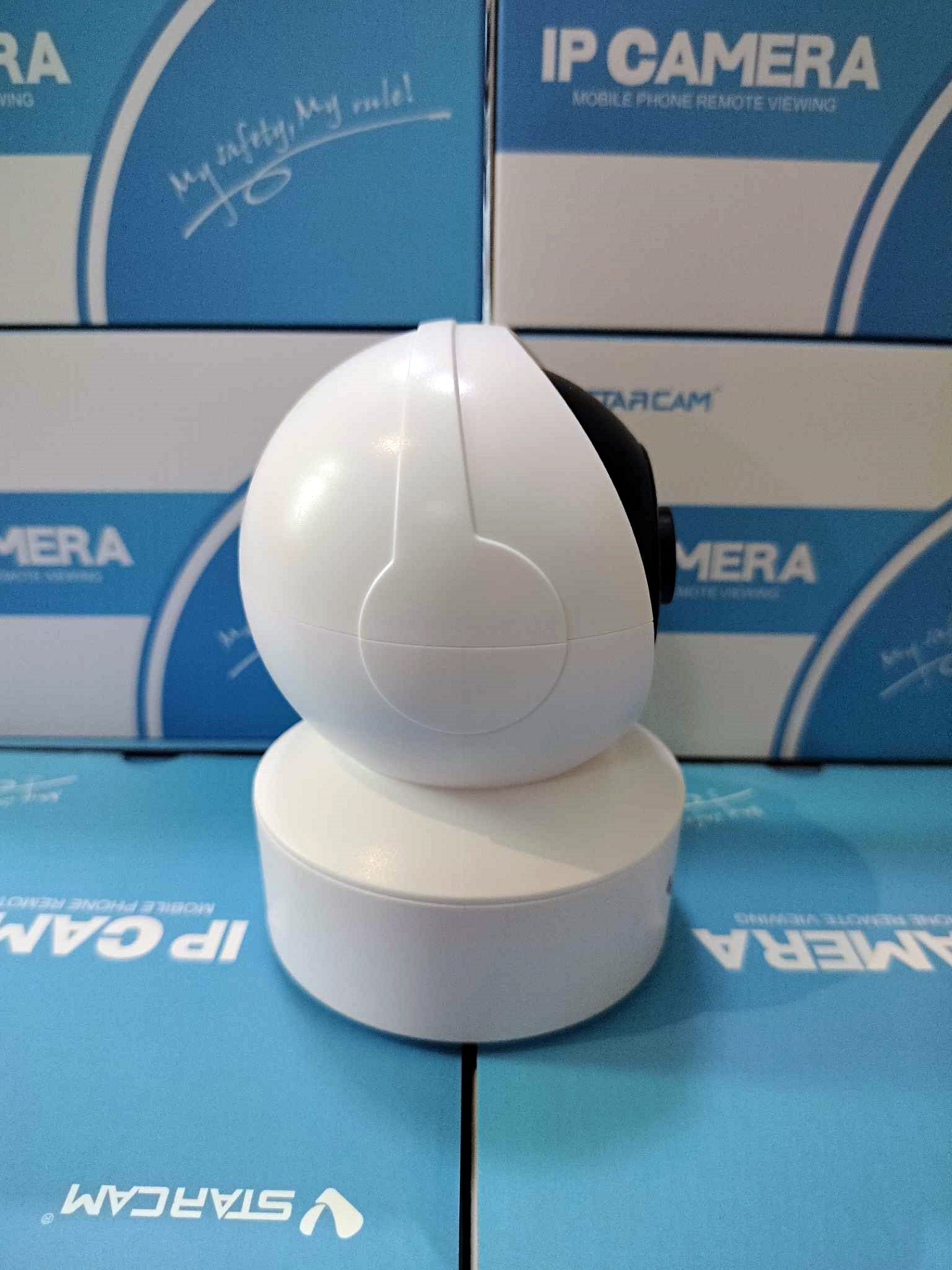 Vstarcam Vstarcam กล้องวงจรปิดกล้องใช้ภายในแบบใส่ซิมการ์ด รุ่นCG49-L ความละเอียด3ล้านพิกเซล รองรับซิม4G ขาว