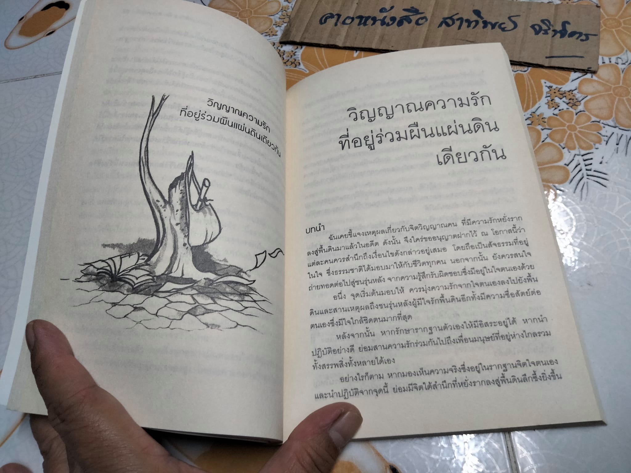 คืนวิญญาณความรักให้แผ่นดิน- ระพี สาคริก *สินค้าหมด**