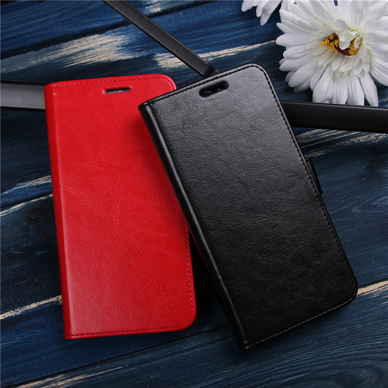 Case Huawei Y7 2017 #เคสฝาพับแบบกระเป๋าสตางค์หนัง PU ผิวหนังม้า พับตั้งได้ สินค้าดีราคาถูก