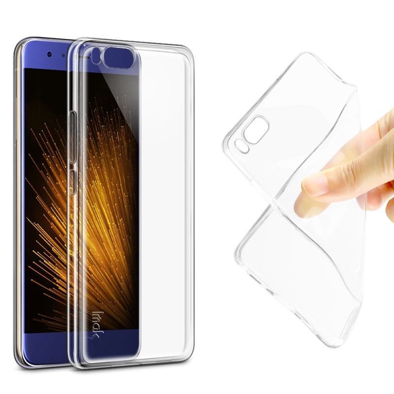 เคส Xiaomi Mi 6 #เคสฝาหลัง IMAK TPU นิ่มใส + ฟิล์มป้องกันหน้าจอ