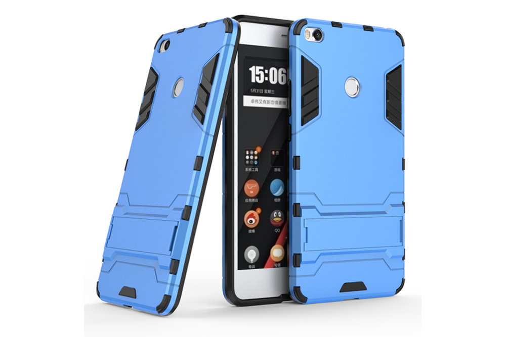 เคส Xiaomi Mi Max 2 #เคสฝาหลังไฮบริด Cool Guard TPU+PC พร้อม Kickstand ขาตั้งในตัว