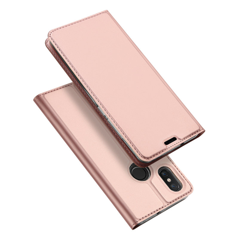 เคส Xiaomi Mi 8 (6.21-inch) #เคสฝาพับ DUX DUCIS Skin Pro Series คุณภาพดีราคาเบาๆสบายกระเป๋า
