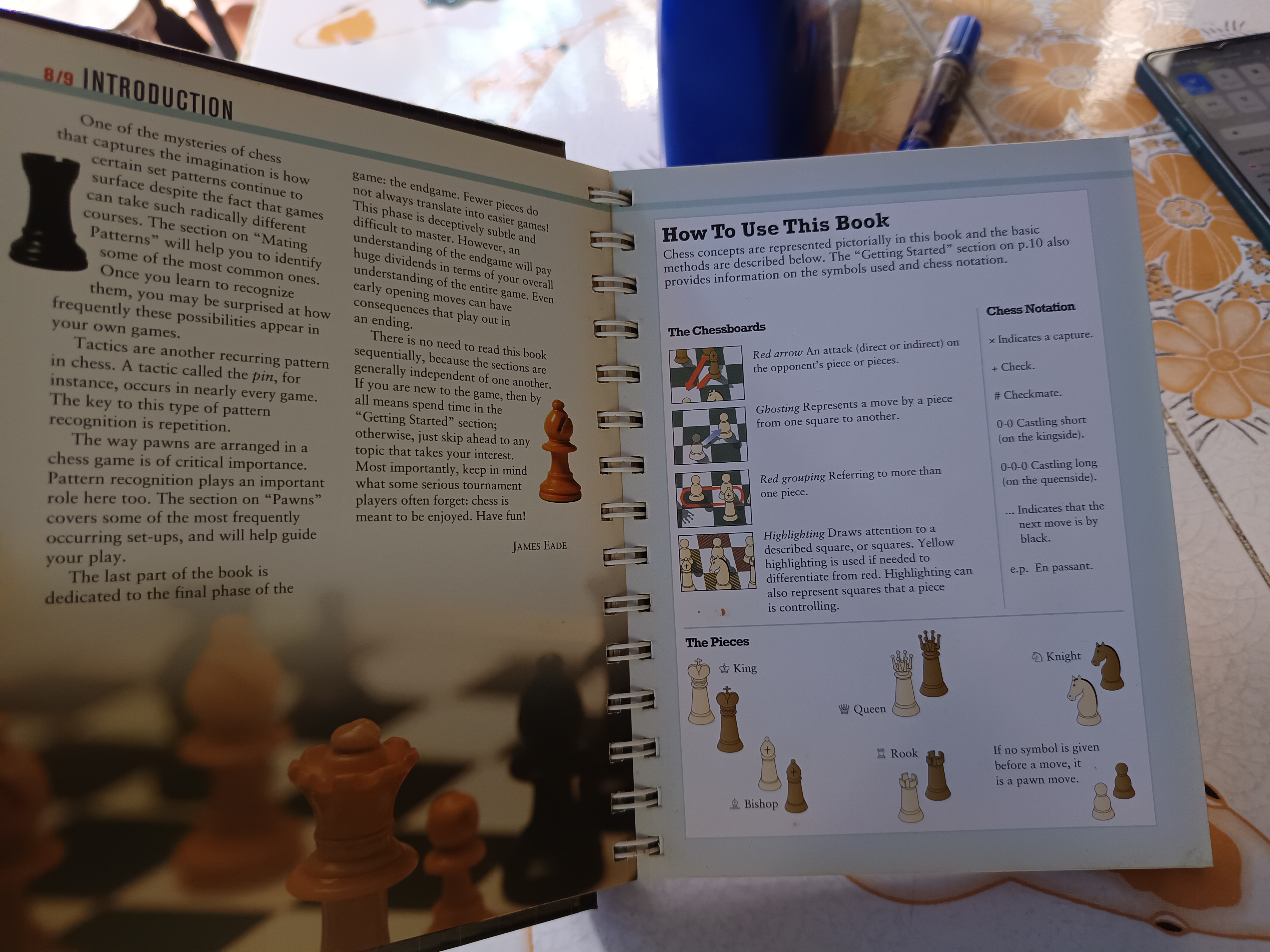 The Chess Player's Bible, Hardcover by James Eade (ฉบับภาษาอังกฤษ) A Quarto Book, 2004