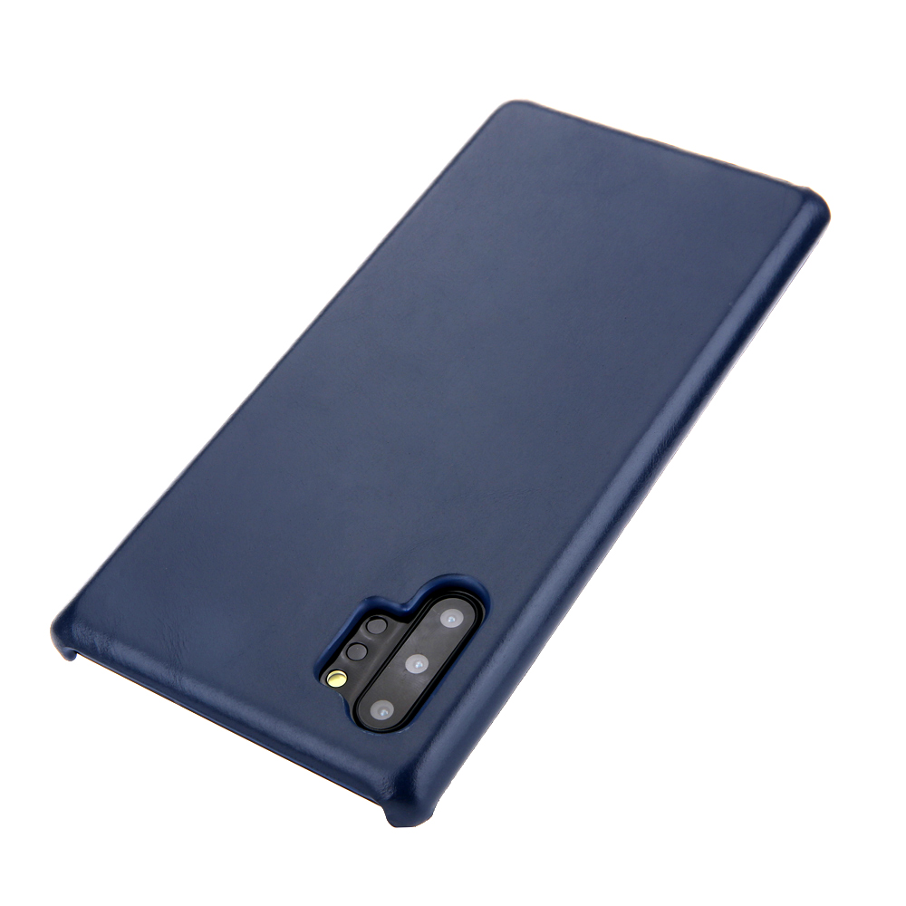 Case Samsung Galaxy Note 10+ #เคสฝาหลังหนังแท้ Retro Matte Genuine Leather Phone Case