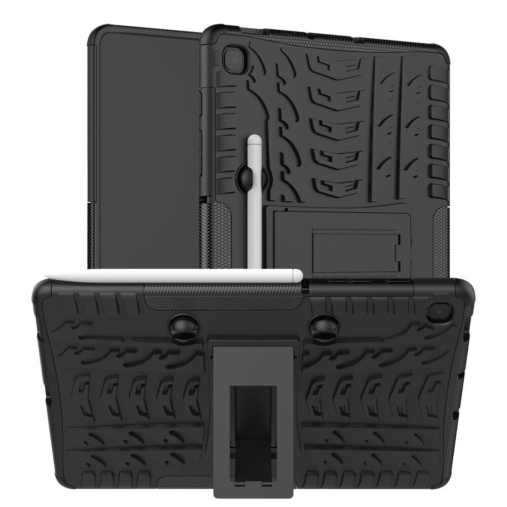 เคส Samsung Galaxy Tab S6 Lite 10.4 SM-P610 SM-P615 SM-P617 Kickstand PC + TPU Hybrid เคสฝาหลังกันกระแทก