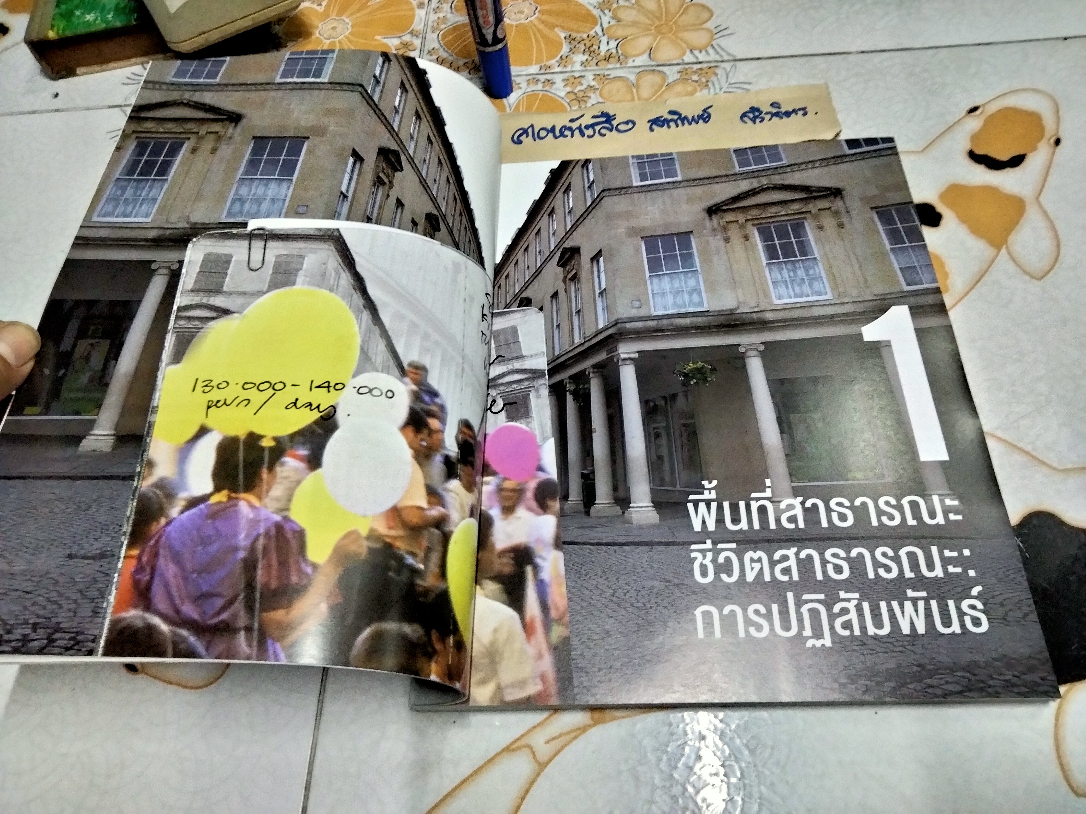 วิธีเรียนรู้ชีวิตสาธารณะ How to Study Public Life ญาน เกห์ล และ เบร์กิตเต เขียน ศรีสุเมธ ฤทธิไพโรจน์ แปล