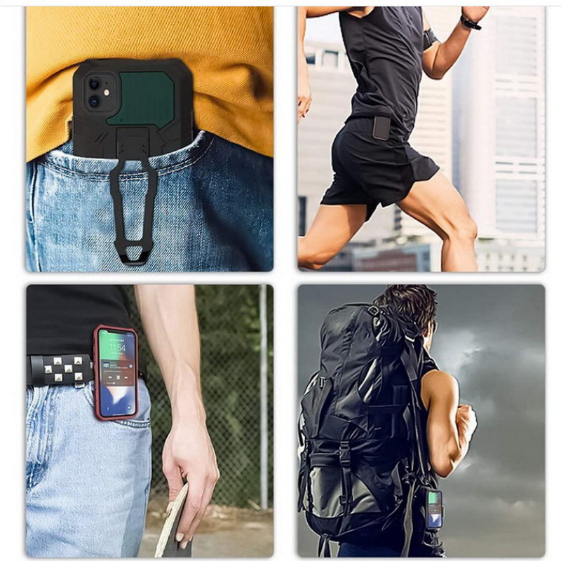 Case Xiaomi Mi 10T Pro #เคสฝาหลังกันกระแทกมีคลิบหนีบ ไฮบริด พลาสติก+TPU Heavy Duty Rugged Hybrid