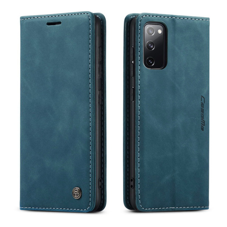 เคส Samsung Galaxy S20 FE / S20 FE 5G #เคสฝาพับหนังกระเป๋าสตางค์ CASEME Auto-absorbed Leather Wallet