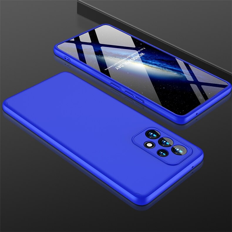 เคส Samsung Galaxy A53 5G #เคสฝาหลังพลาสติกแข็ง Detachable All-wrapped Matte แยกชิ้นได้