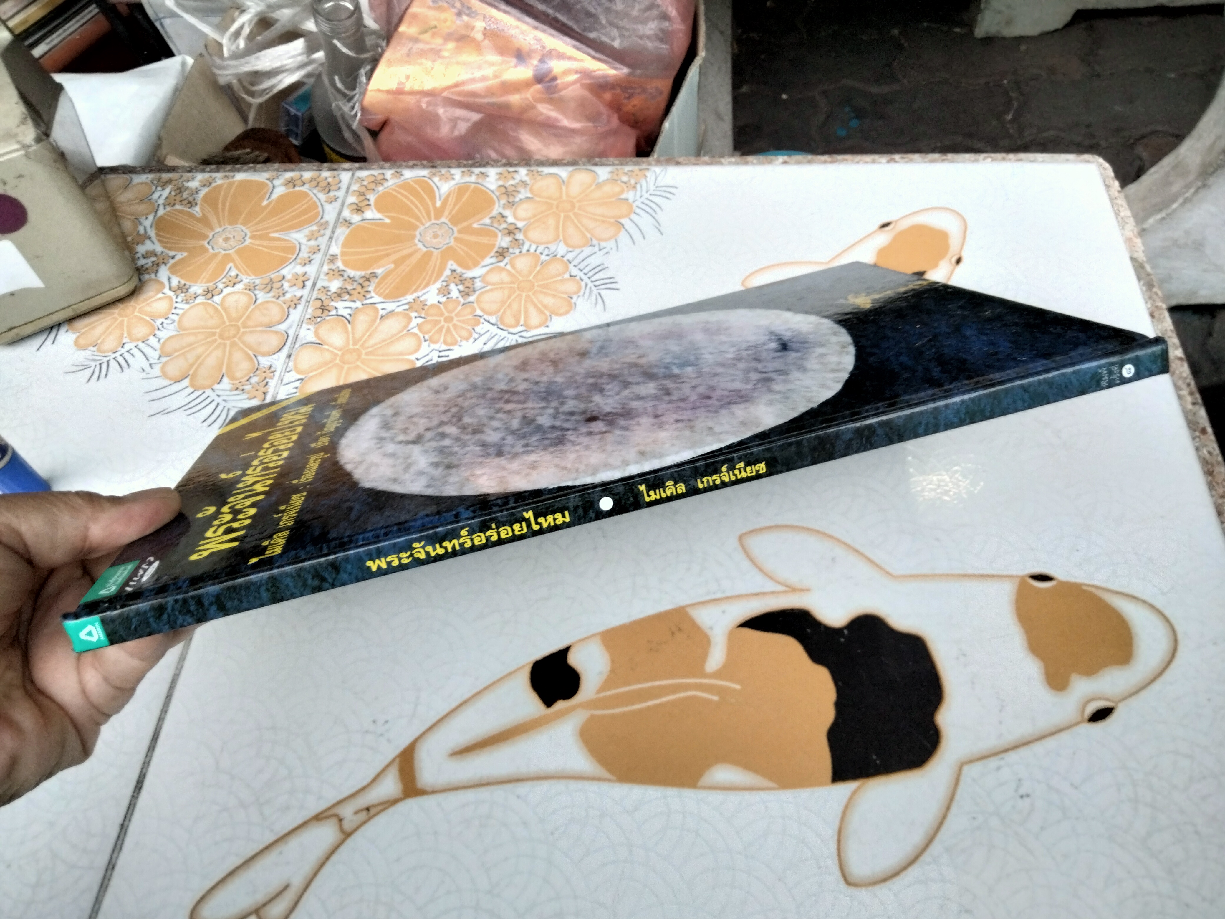 พระจันทร์อร่อยไหม (How Does The Moon Taste? ไมเคิล เกรจ์เนียซ เรื่องและรูป ปรีดา ปัญญาจันทร์ เรียบเรียง พิมพ์ครั้งที่ 8/2554 สนพ.แพรวเพื่อนเด็ก **สินค้าหมด**