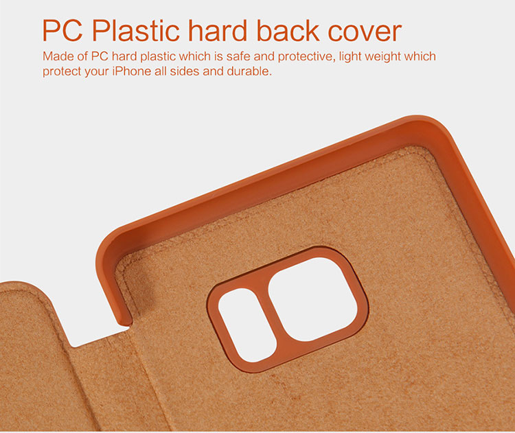 Case Samsung Galaxy Note FE/Fan Edition #เคสฝาพับ NILLKIN แท้รุ่น Qin Series คุณภาพดีราคาเบาๆสบายกระเป๋า