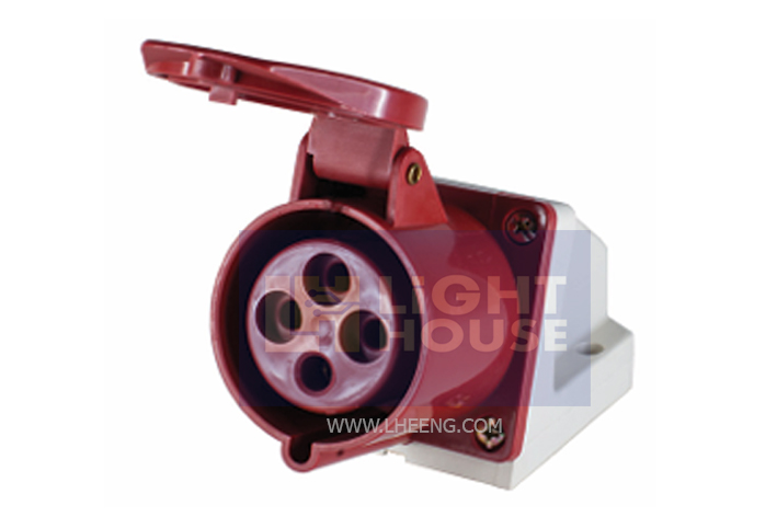 HT-114 "DAKO PLUG" เต้ารับติดลอย (3P+E) 16A 400V IP44