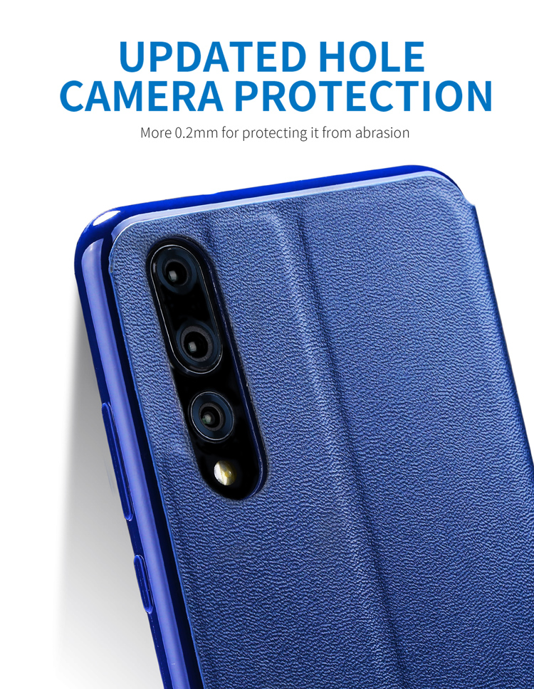 เคส Huawei P20 Pro #เคสฝาพับ X-LEVEL Folio Leather พับตั้งได้คุณภาพดี