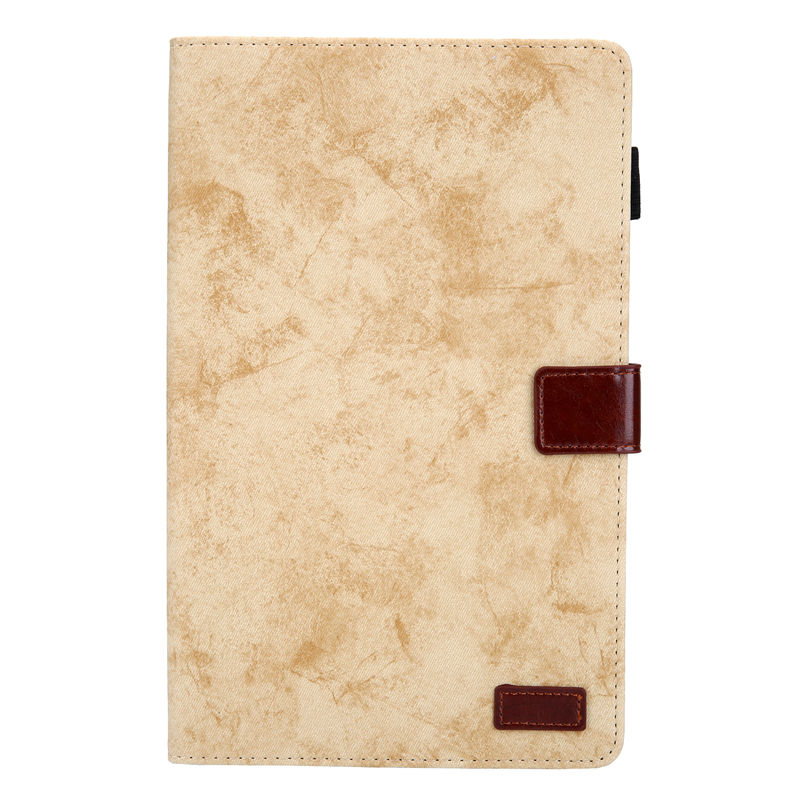 เคส Samsung Galaxy Tab A7 Lite 8.7" (T220,T225) #เคสฝาพับหนัง PU มีช่องใส่บัตร Business Style Auto Wake & Sleep Leather Case with Card Storage