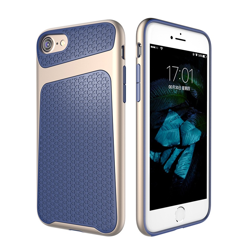 case iphone 7 เคสฝาหลัง USAMS Knight Series เคสไฮบริด Plastic+TPU เคสแข็งแรงทันสมัย